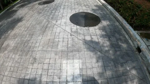 Walking down the road Stock Footage 139326731