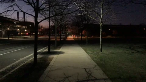 Walking in early morning Stock Footage 226638085