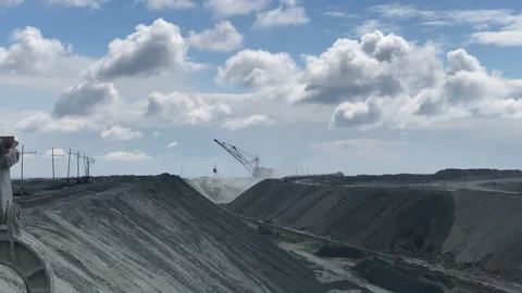 Walking excavator Stock Footage 167418882