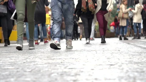 Walking Feet Stock Footage 210605523