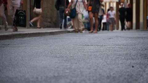 Walking in Florence (1 of 13) Stock Footage 32197802