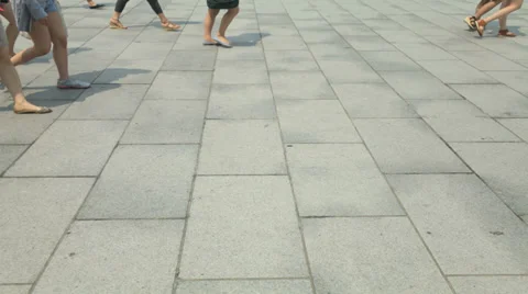 Walking Stock Footage 32735553