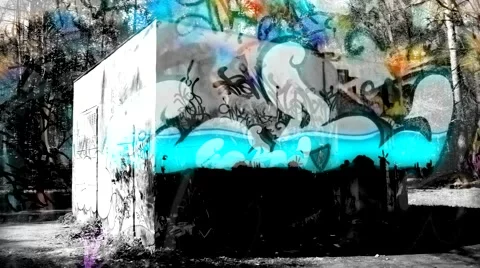 Walking in forest_mix1. Timelapse Stock Footage 49611956