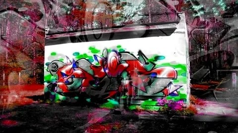 Walking in forest_mix2. Timelapse Stock-Footage 49611916