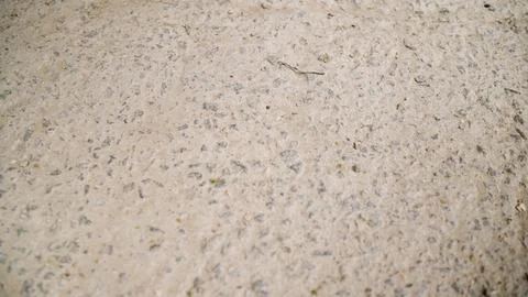 Walking forward on a gravel path, multiple takes Stock Photos
