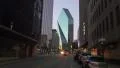 Walking by Fountain Place in Dallas 4k or 4k+ Resolution