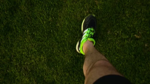 Walking of the grass 動画素材 128649277