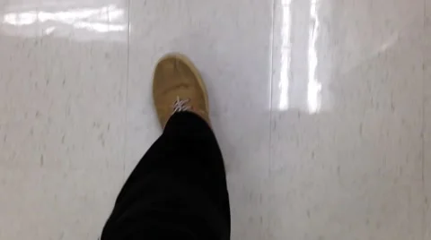 Walking inside the mall Stock Footage 54230698
