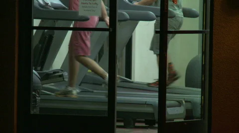 Walking Machines 2 Stock Footage 624556