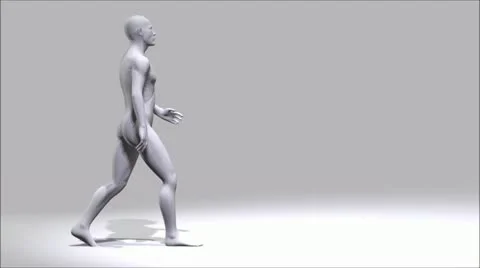 Walking Man Stock Footage 12179041