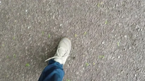 Walking man Stock Footage 50530554