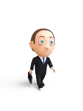 Walking man Stock Illustration