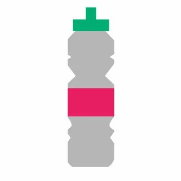 Walking Man Silhouette Vector Illustration, Side View of Male Character Pedestri Stock Illustration