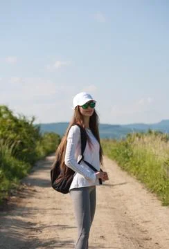 Walking is the most natural exercise. Fotos de archivo