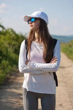 Walking is the most natural exercise. Fotos de archivo