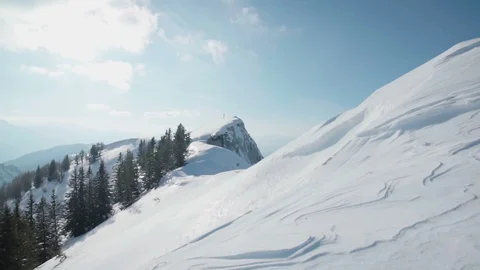 Walking up a mountain terrain Stock Footage 102578759