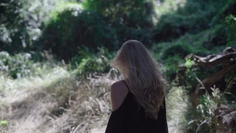 Walking in the nature Stock Footage 119362299