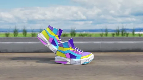Walking NFT Sneakers Видео 202311392