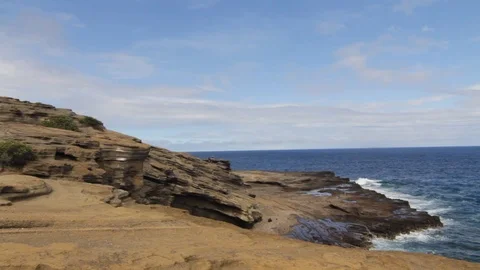 Walking By The Oceanside Stock Footage 104807533