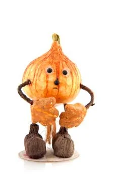 Walking onion Stock Photos