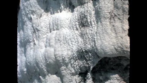 Walking on Pamukkale's Surface Video stock 277585127