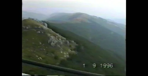 Walking Panorama From Shipka Monument Tower VHC Footage Stock Footage 231772900