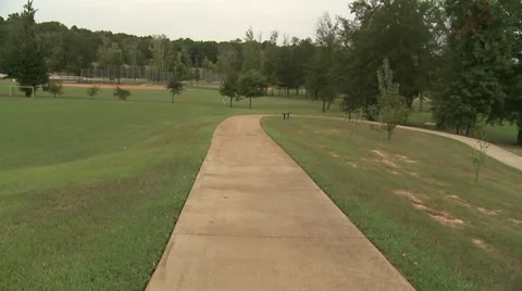 Walking park 2 Stock Footage 921730