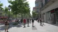 Walking on Passeig de Gracia in Barcelona 4k or 4k+ Resolution