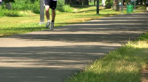 Walking path Boston; 2 Stock Footage 12364659