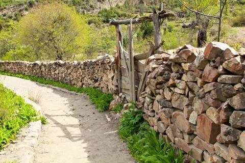 Walking path Stock Photos