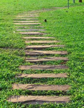 Walking path Stock Photos