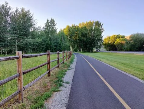 Walking path Stock Photos