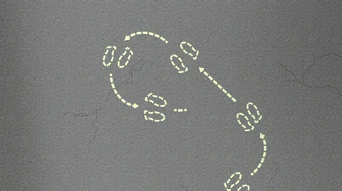 Walking Path to Promotion Stock Footage 37234515