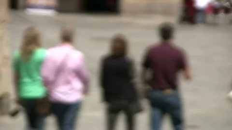 Walking people Stock Footage 401588