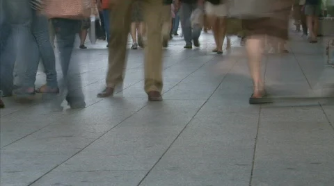 Walking people Stock Footage 441592
