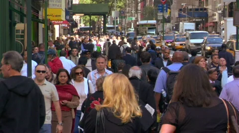 Walking people Stock Footage 844955