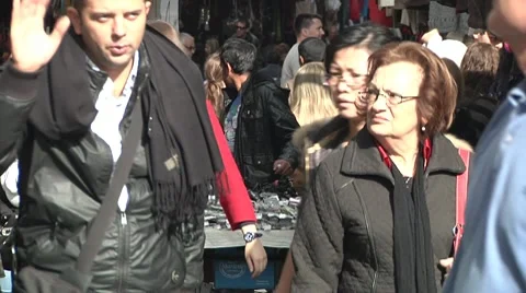 Walking people. Stock Footage 9892600