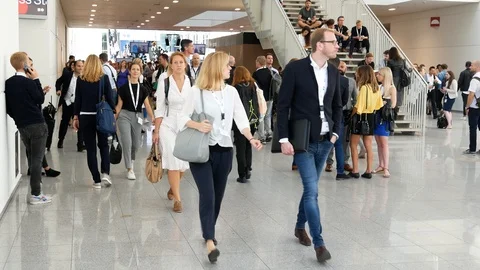 Walking people Video stock 104999728