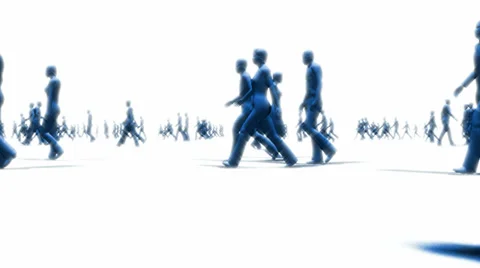 Walking peoples Stock Footage 32250957