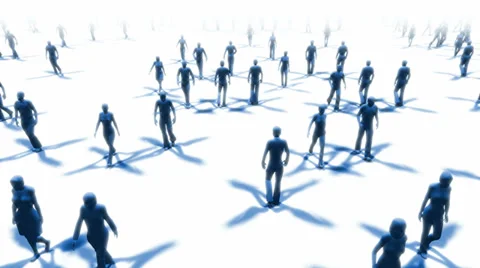 Walking peoples Video stock 32251188