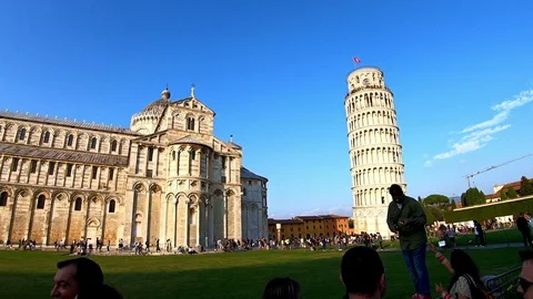 Walking in Pisa Stock-Footage 98092131