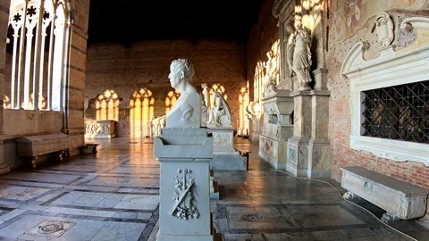 Walking in Pisa Stock Footage 98827043