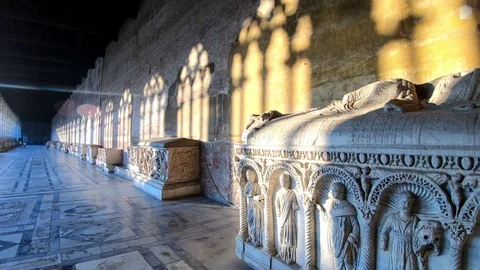 Walking in Pisa Stock Footage 99101015