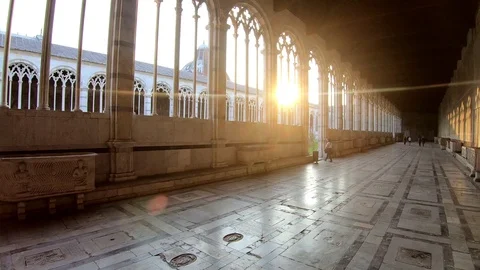 Walking in Pisa Stock-Footage 99507666