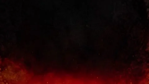 Walking Into the Pits of Hell 4K Loop Video stock 329867589