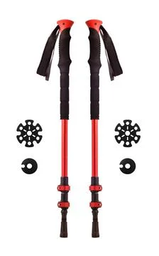 Walking poles Fotos Stock