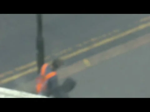 Walking in the rain Stock Footage 7749515