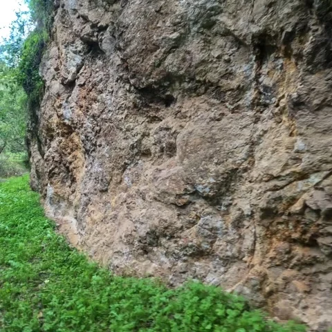 Walking by a rock Stock Footage 271224144