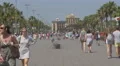 Walking on Ronda Litoral in Barcelona 4k or 4k+ Resolution