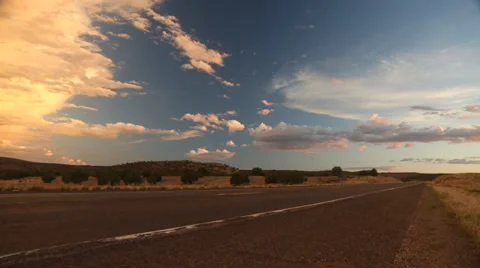 Walking on Route 66 Vídeo Stock 36739819
